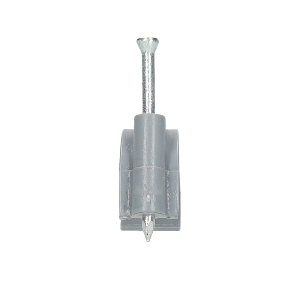 Miniatuur van HEKON spijkerclip 16-19mm grijs kunststof per 100 stuks (808)