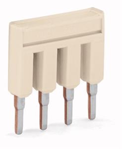 Miniatuur van Wago kambrug 9-voudig 14A rastermaat 7 mm grijs (2000-409)