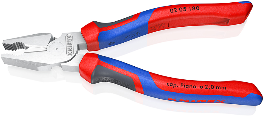 Miniatuur van KNIPEX combinatietang kracht verchroomd comfort 180mm (205180)