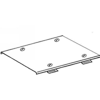 Miniatuur van Niedax kabelgoot RFSDDV deksel stijg/verval stuk staal 300mm (161583)