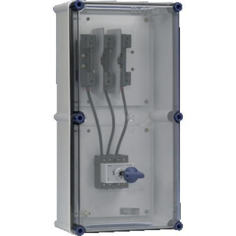 Miniatuur van Eaton Holec Halyester schakelveilighedenkast SLH160/1S 160A 3P N