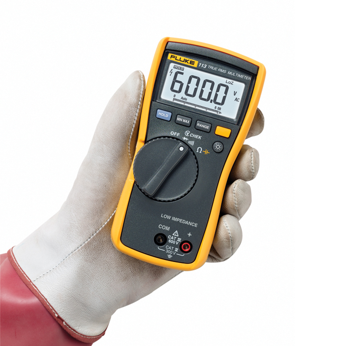 Miniatuur van FLUKE digitale multimeter FLUKE-113 EUR tot 600V AC True RMS (3088053)