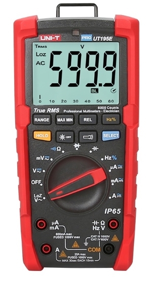 Miniatuur van UNI-T multimeter UT195E IP65 (UT195E)