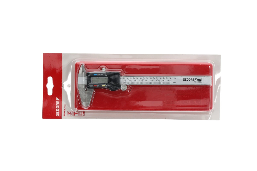Miniatuur van GEDORE RED schuifmaat digitaal meetbereik 0-153mm lengte 250mm (R94420021)