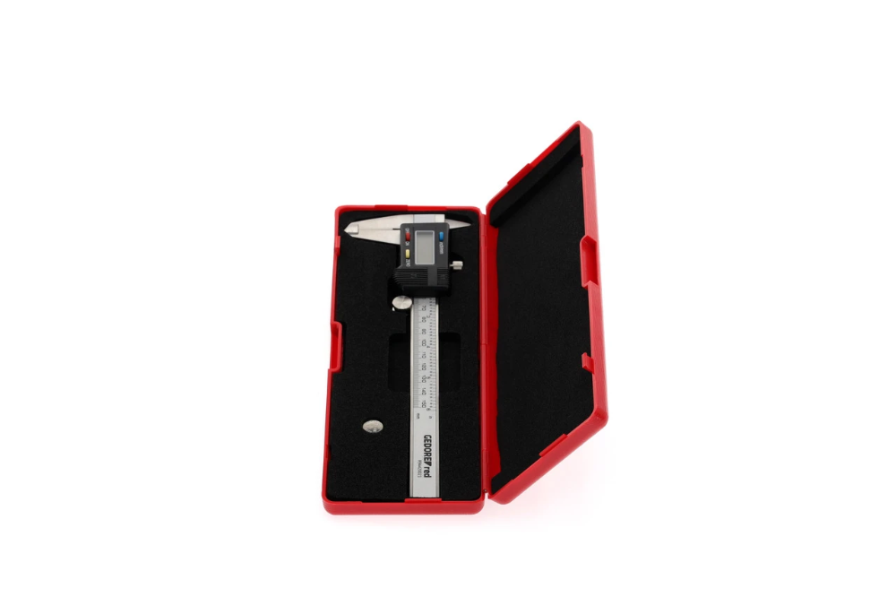 Miniatuur van GEDORE RED schuifmaat digitaal meetbereik 0-153mm lengte 250mm (R94420021)