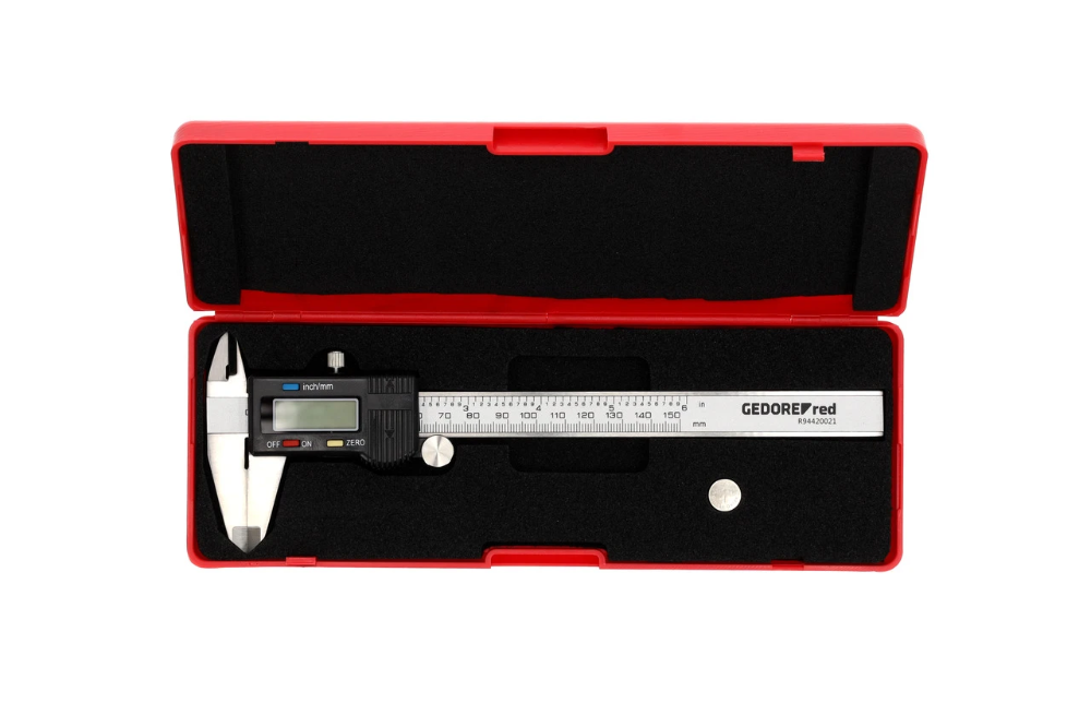 Miniatuur van GEDORE RED schuifmaat digitaal meetbereik 0-153mm lengte 250mm (R94420021)