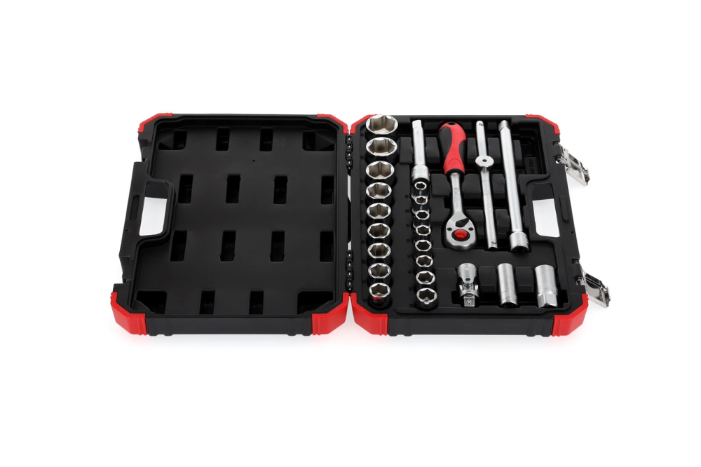 Miniatuur van GEDORE RED dopsleutelset 1/2” 10-32mm 24-delig (R69003024)