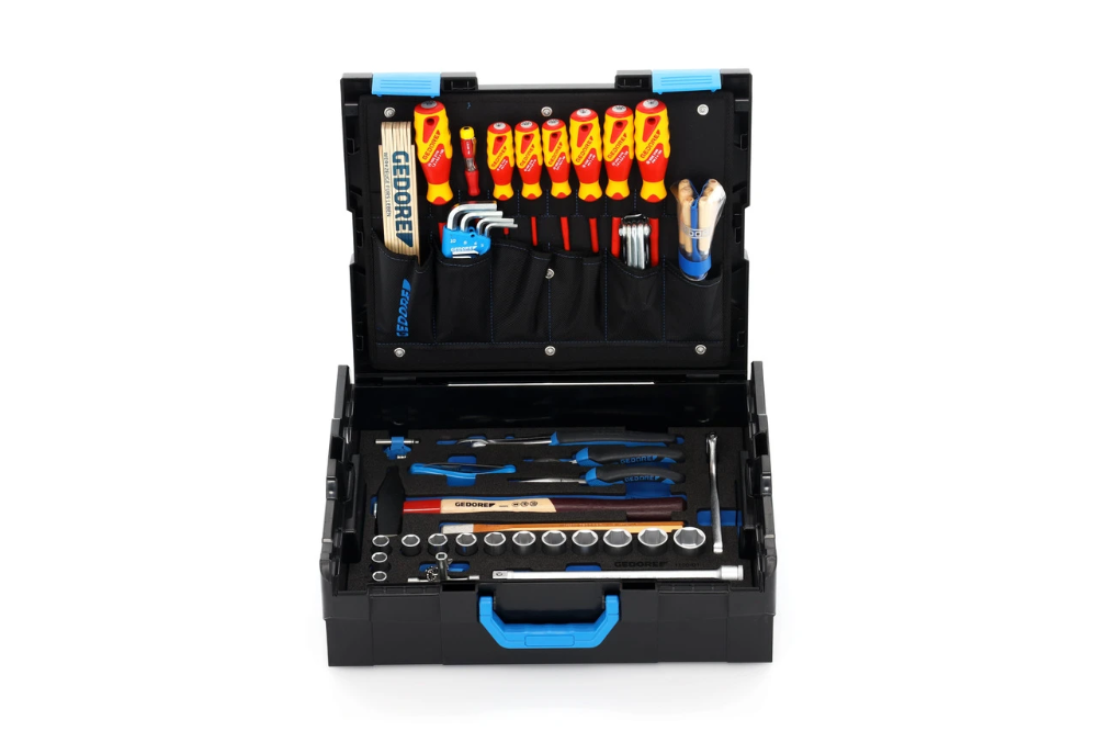 Miniatuur van GEDORE L-BOXX 136 met handwerker reeks 58-delig (-292192)
