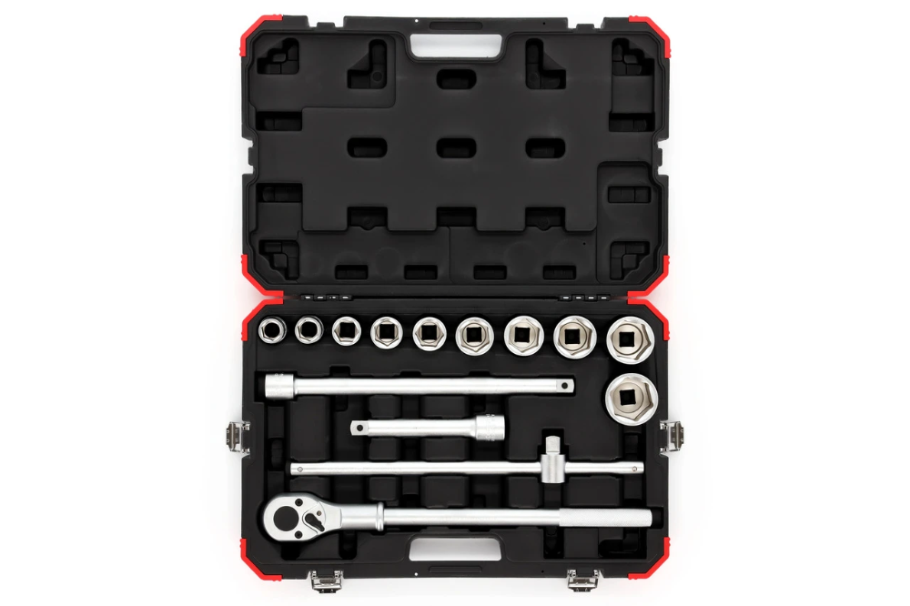 Miniatuur van GEDORE RED dopsleutelset 3/4" 22-50mm 14-delig (R78004014)