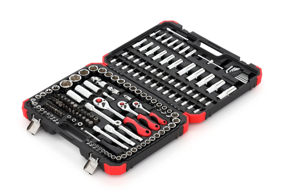 Miniatuur van GEDORE RED dopsleutelset 1/4" + 3/8" + 1/2" 172-delig (R45603172)