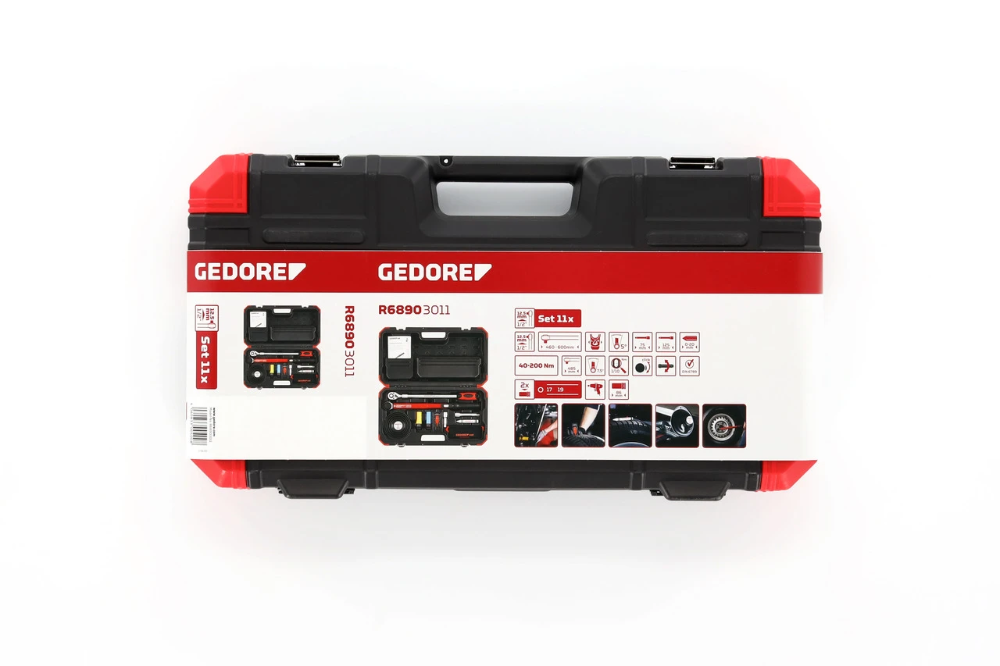 Miniatuur van GEDORE RED autowiel montageset 11-delig (R68903011)
