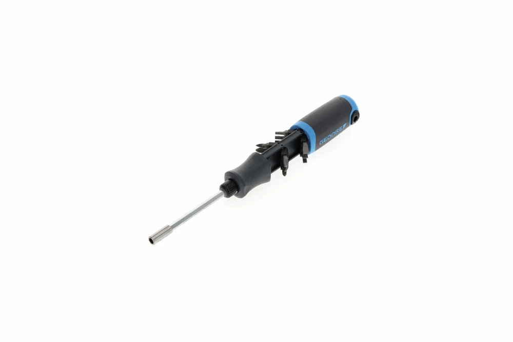 Miniatuur van GEDORE bitschroevendraaier met ratelfunctie 1/4" incl bitset 13-delig (2169-012)