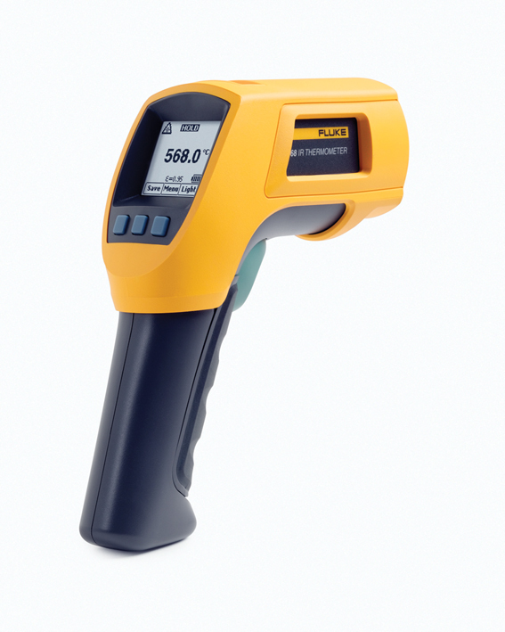 Miniatuur van FLUKE Infrarood- en contactthermometer -40 tot 800ºC, incl. koffer, software