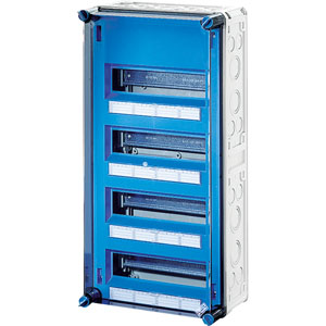 Miniatuur van Hensel Mi-automatenkast 4-rijen 48 modules 300x600x170 mm (Mi 1448)