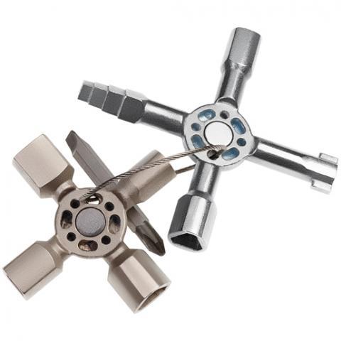 Miniatuur van KNIPEX schakelkastsleutel 8-delig (00 11 01)