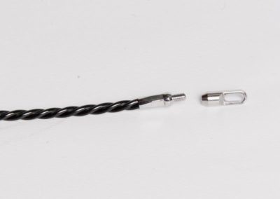 Miniatuur van Wymefa kunststof trekveer Ø6mm met M5 ringkop - 20 meter (32020)