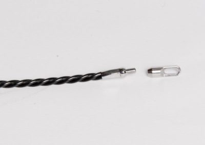 Miniatuur van Wymefa kunststof trekveer Ø6mm met M5 ringkop - 20 meter (32020)