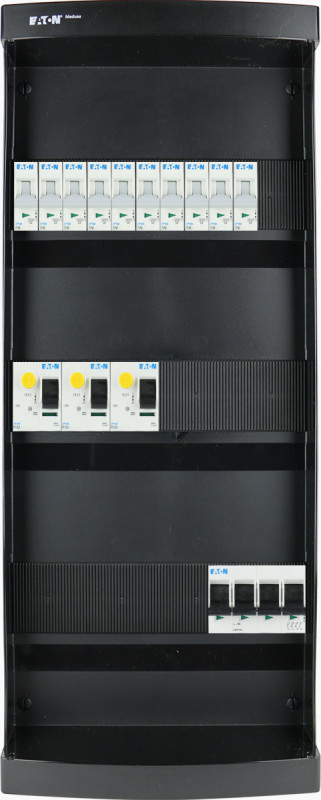 Miniatuur van Eaton groepenkast 10 groepen 3 fase 220x550 (BxH) 