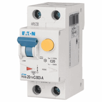 Miniatuur van Eaton aardlekautomaat C20 30mA 1-fase (1P+N) 6kA (236677)