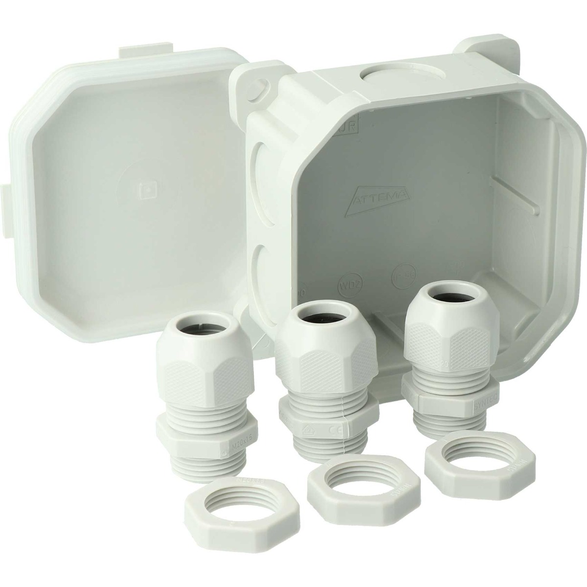 Miniatuur van ATTEMA kabeldoos WD2 per 5 stuks (AT2300)