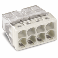 Miniatuur van Wago lasklem 8-voudig 0,5-2,5mm2 per 50 stuks (2273-208)