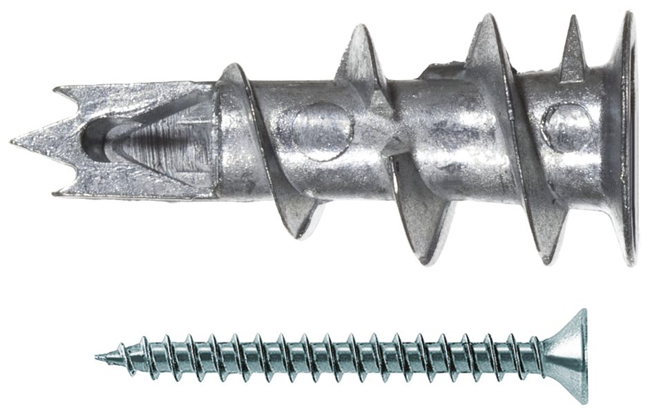 Miniatuur van Fischer hollewandplug 8x31mm met schroef - per 100 stuks (40432)