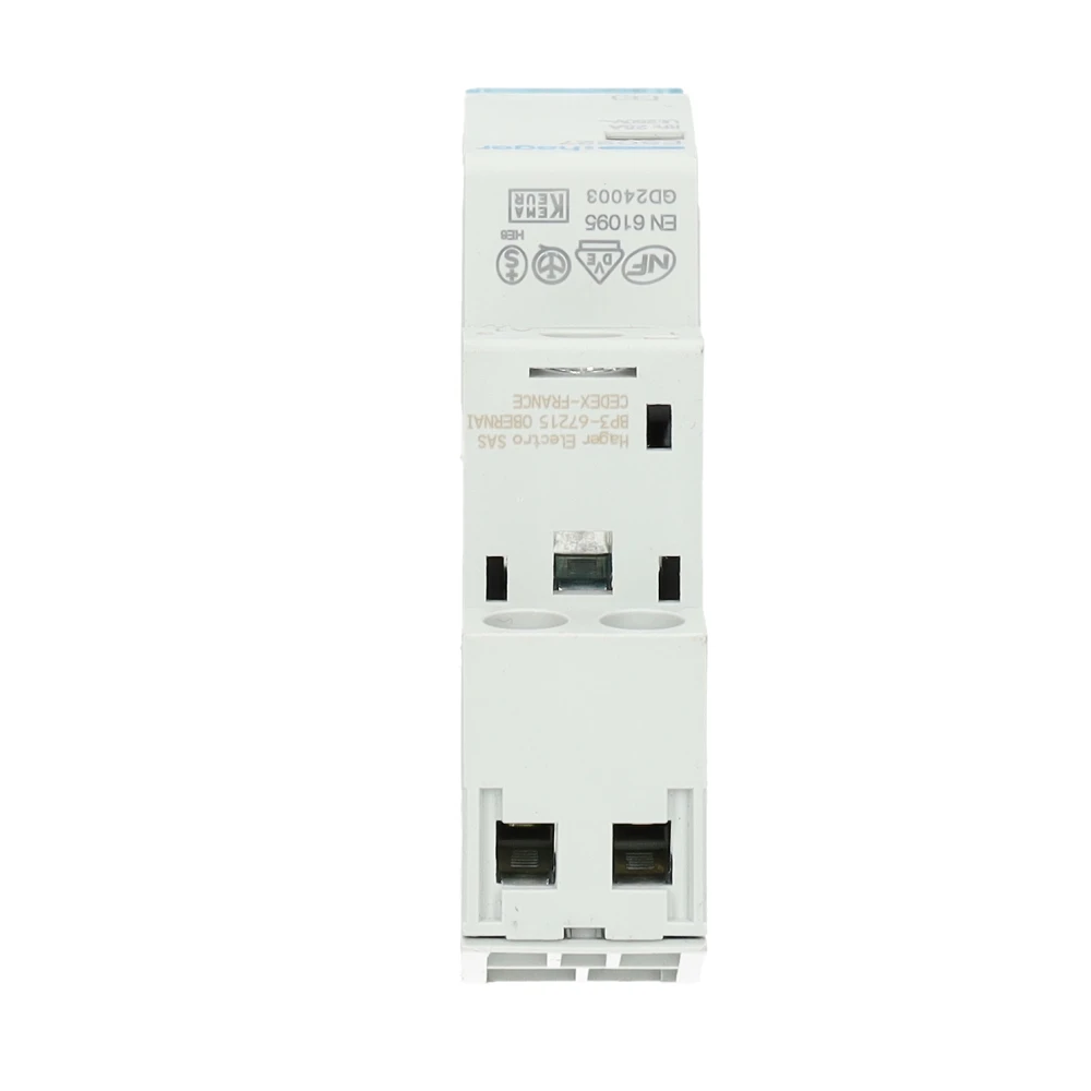 Miniatuur van Hager magneetschakelaar 230V 25A 1 maak en 1 verbreek (ESC227)