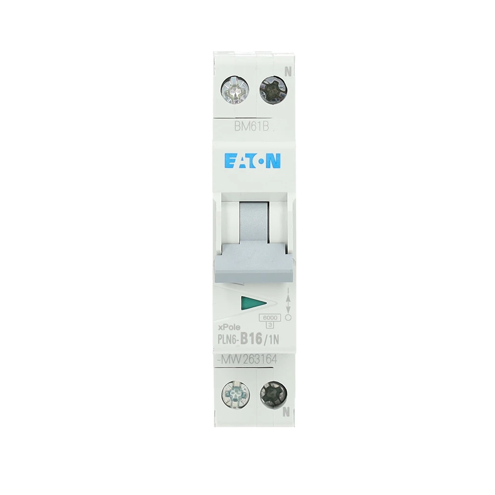 Miniatuur van Eaton installatieautomaat 1-polig+nul 16A B-kar FLEX (1742416)