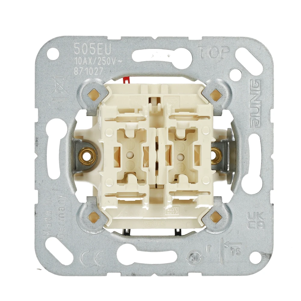 Miniatuur van JUNG sokkel inbouw serieschakelaar (505EU)