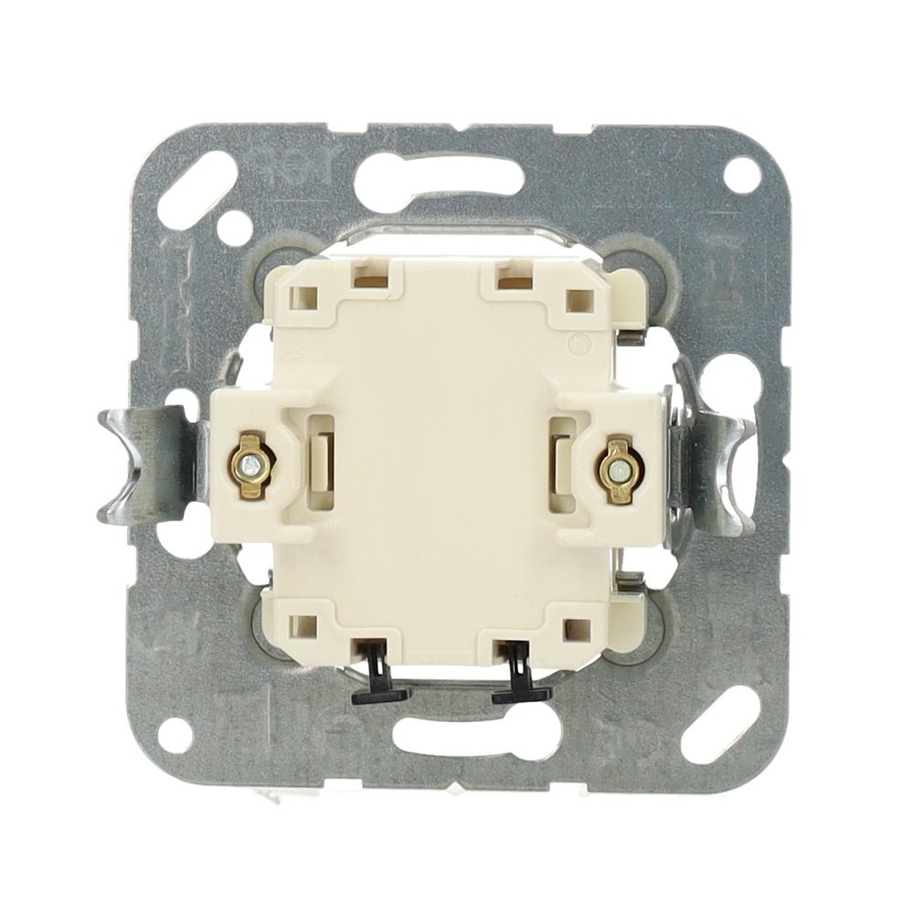 Miniatuur van JUNG sokkel impulsdrukker 1P met maakcontact (531EU)