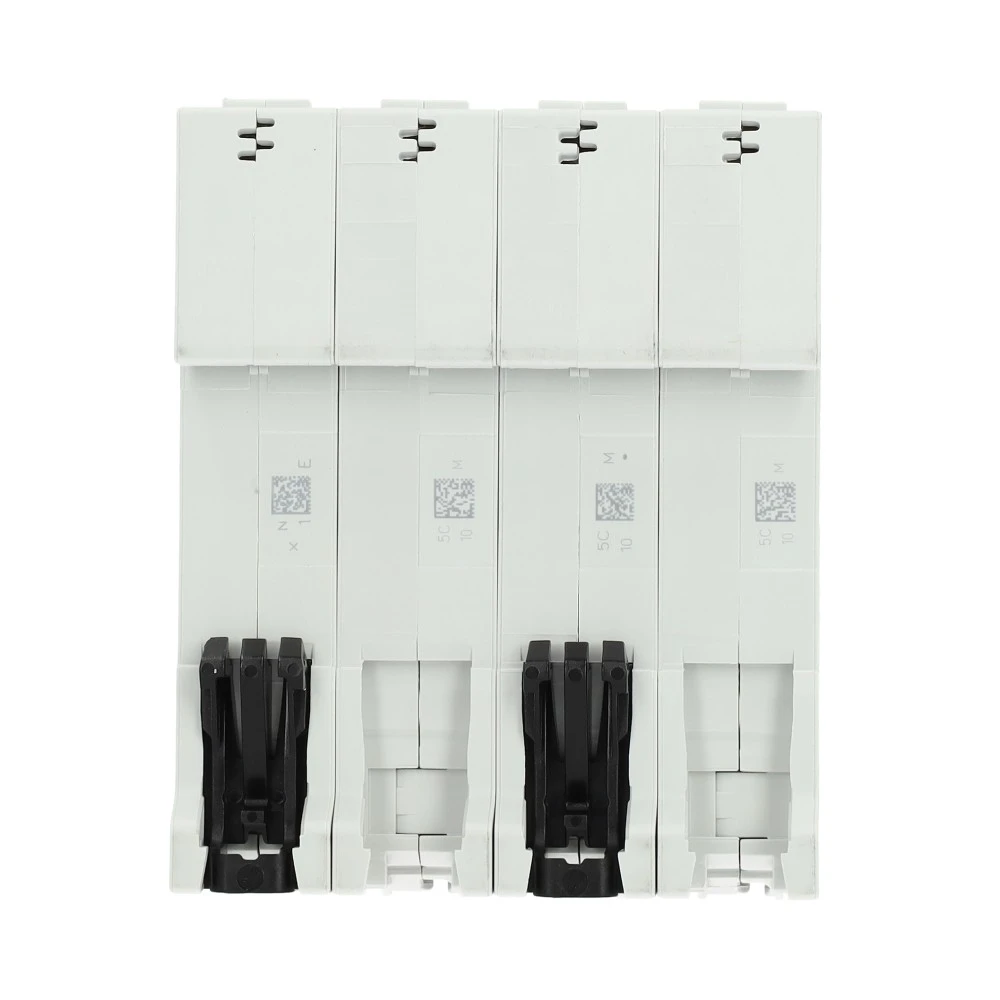 Miniatuur van ABB installatieautomaat 3-polig + nul 10A C-kar (S203-C10NA)