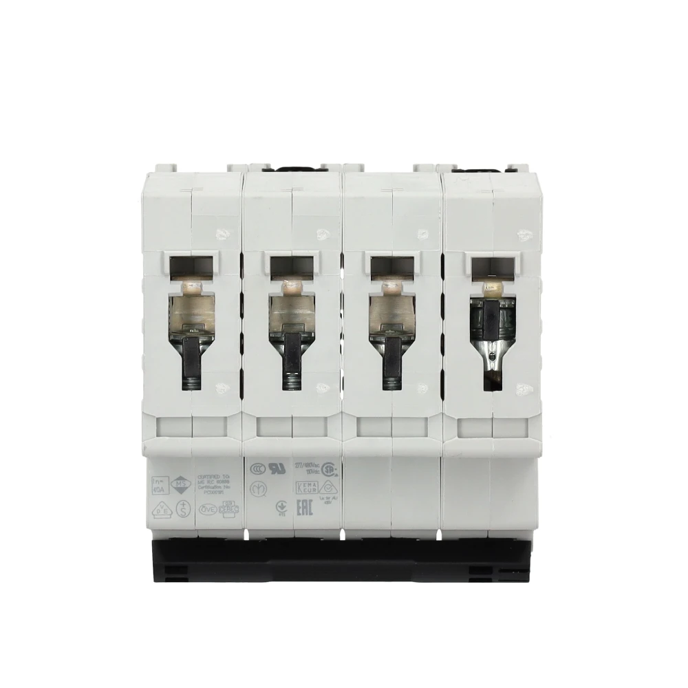 Miniatuur van ABB installatieautomaat 3-polig + nul 40A C-kar (S203-C40NA)