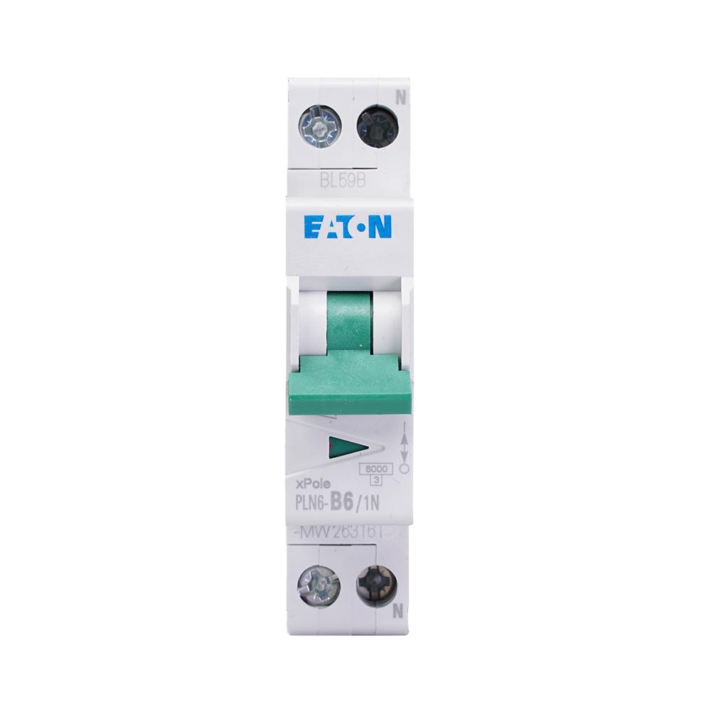Miniatuur van Eaton installatieautomaat 1-polig+nul 6A B-kar (263161)