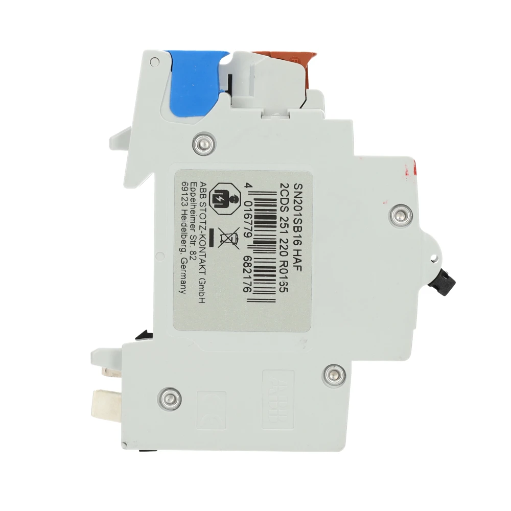 Miniatuur van ABB HAF installatieautomaat (flexomaat) 1-polig+nul 16A B-kar t.b.v busboard (0025.060)