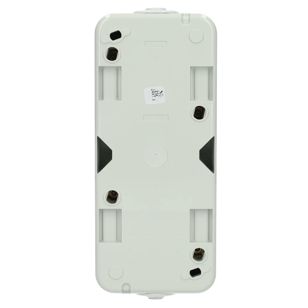 Miniatuur van PEHA opbouw combinatie wisselschakelaar en stopcontact IP54 spatwaterdicht (D 6666 WAB)