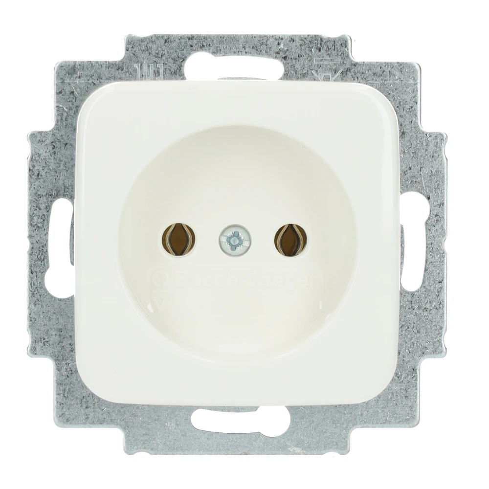 Miniatuur van Busch-Jaeger inbouw stopcontact 1-voudig - alpin wit (2300 UC-214-500)