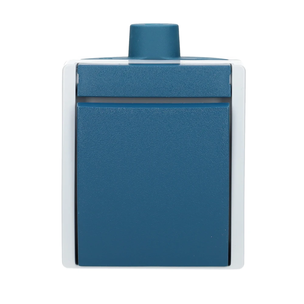 Miniatuur van ABB Busch-Jaeger wisselschakelaar opbouw IP44 spatwaterdicht (2601/6 W-53-503)