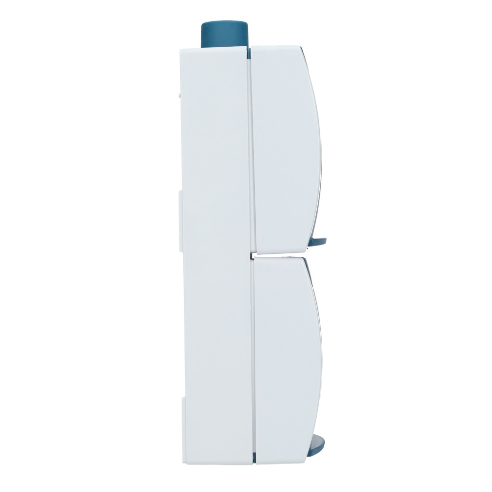 Miniatuur van ABB Busch-Jaeger dubbel stopcontact verticaal opbouw met randaarde en klapdeksel IP44 spatwaterdicht (20-02 EW-53-503)