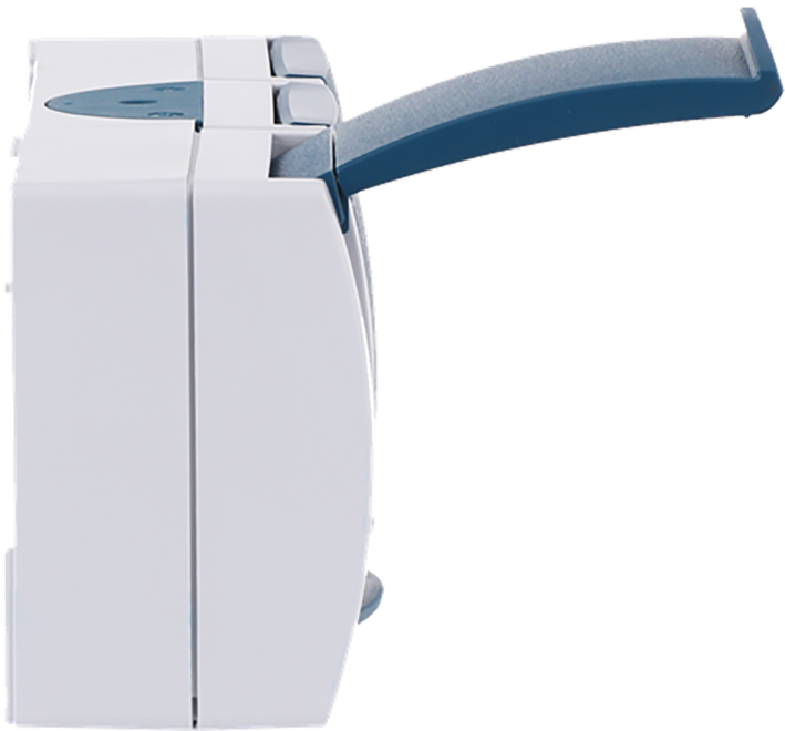 Miniatuur van Busch-Jaeger stopcontact 3-voudig met randaarde en klapdeksel IP44 (2300/3 EW-53)