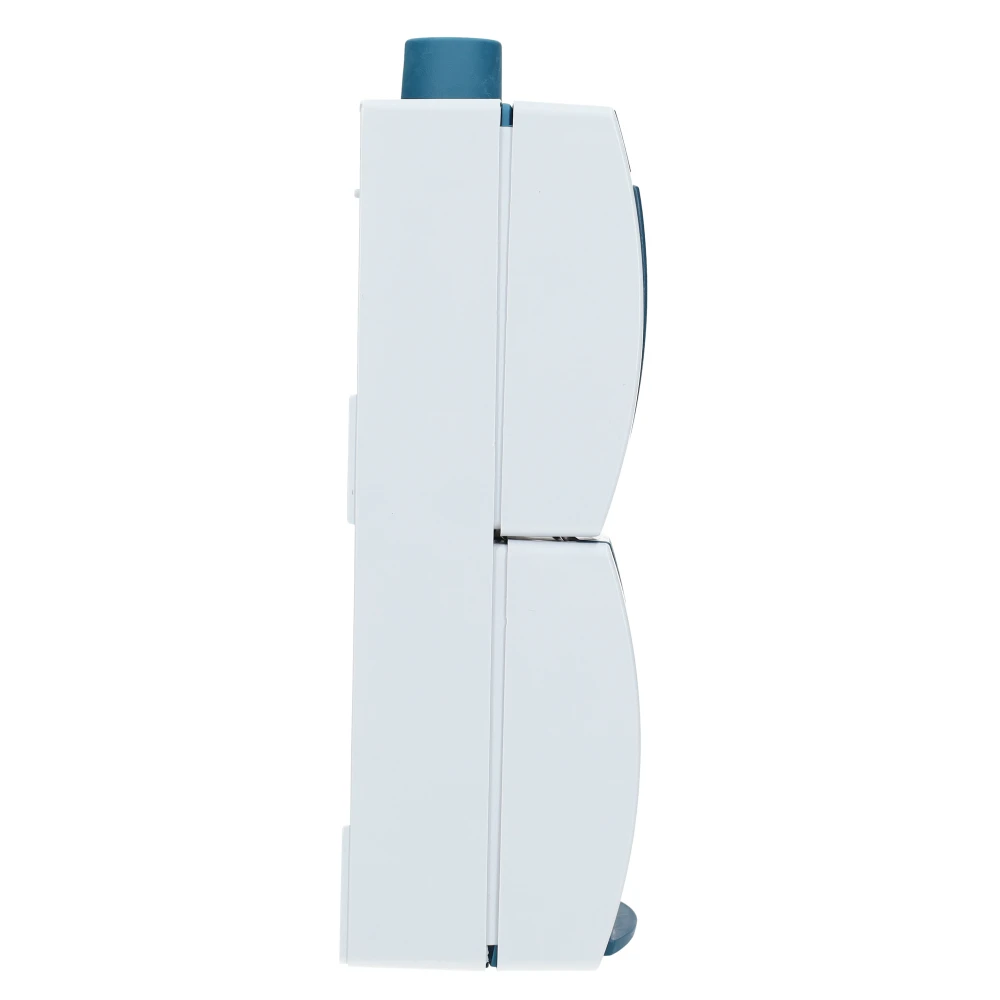 Miniatuur van ABB Busch-Jaeger combinatie opbouw wisselschakelaar/stopcontact met randaarde IP44 spatwaterdicht (2601/6/20EW-53-503)