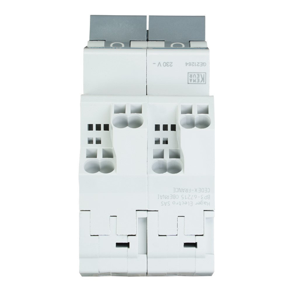 Miniatuur van Hager fornuisgroep 2-polig+2 nul 16A B-kar (MKS599)