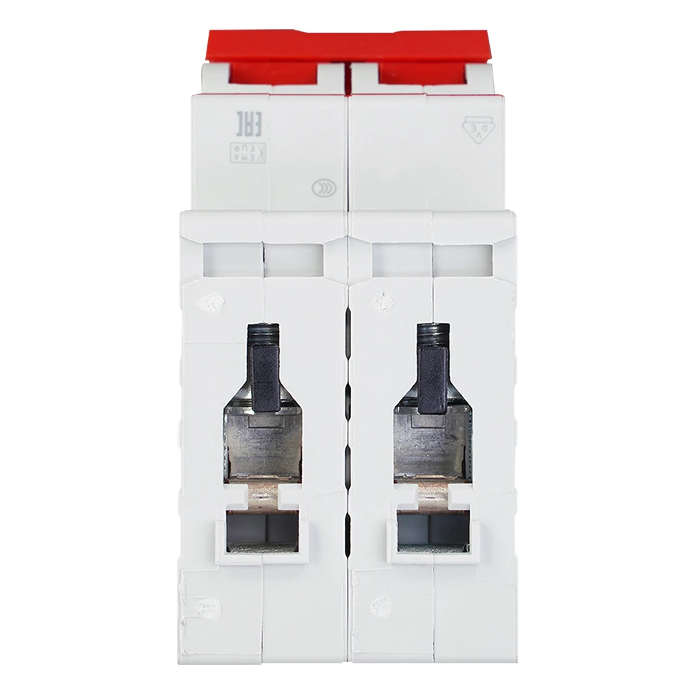 Miniatuur van ABB Componenten hoofdschakelaar 2-polig 63A rood (SD202/63)