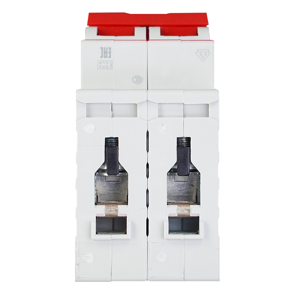 Miniatuur van ABB Componenten hoofdschakelaar 2-polig 63A rood (SD202/63)