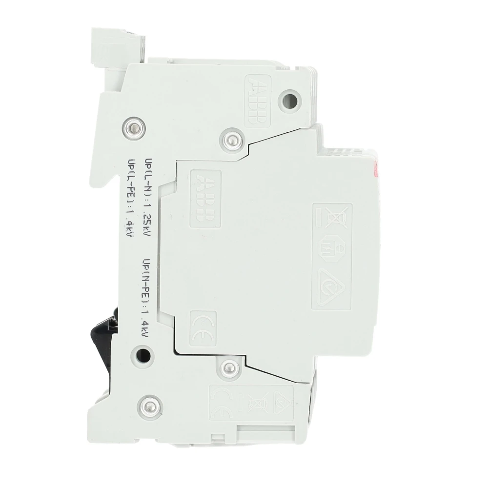 Miniatuur van ABB overspanningsbeveiliging type 2 3-polig+nul met meldcontact (OVR T2 3N 40-275 P TS QS)