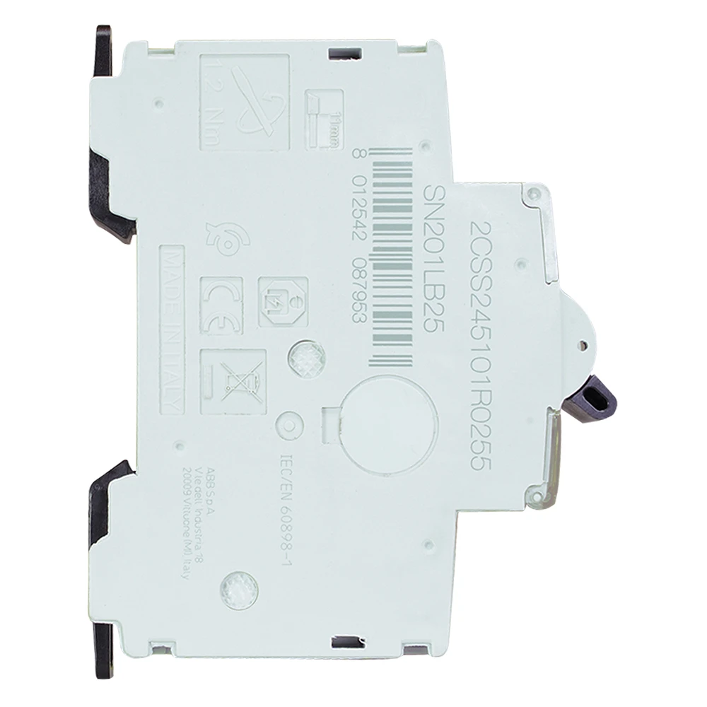 Miniatuur van ABB installatieautomaat 1-polig+nul 25A B-kar (SN201 L-B25)