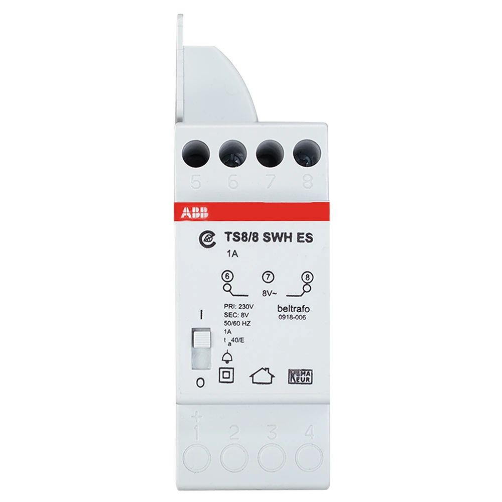 Miniatuur van ABB Installatiedozen en -kasten HAF beltrafo 1A 8V t.b.v busboard (0918.006)