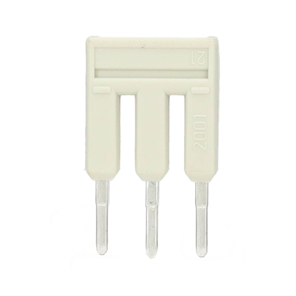 Miniatuur van Wago kambrug 3-voudig 18A rastermaat 4,2 mm grijs (2001-403)