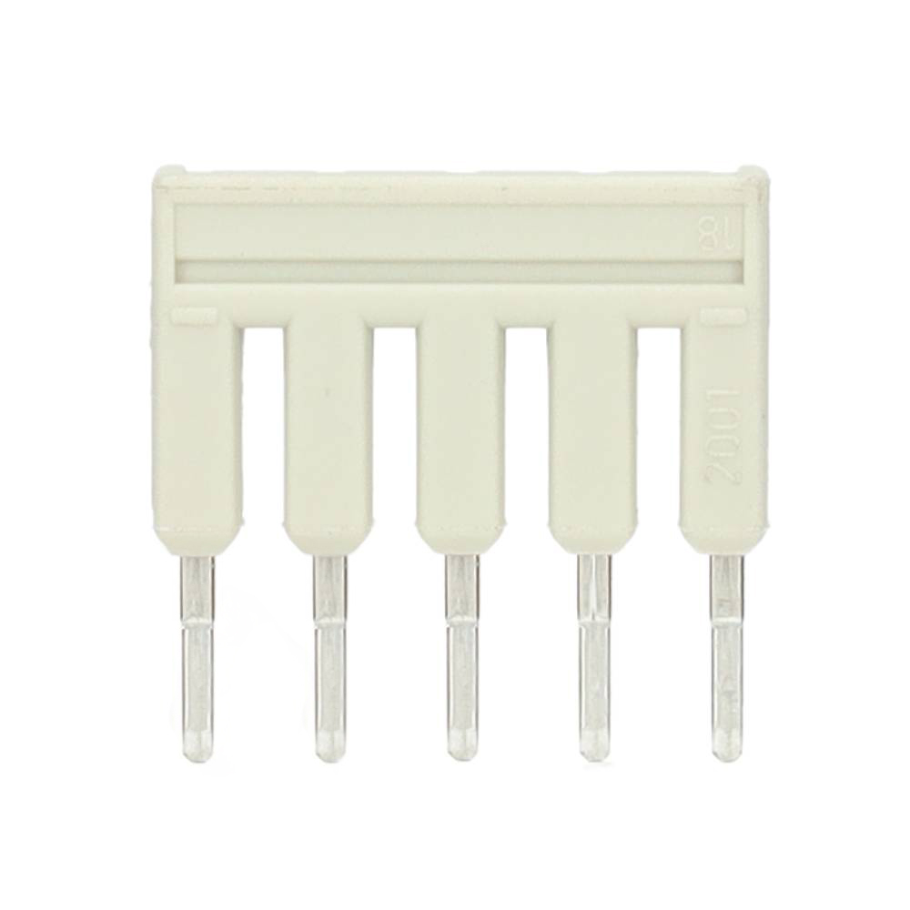 Miniatuur van Wago kambrug 5-voudig 18A rastermaat 4,2 mm grijs (2001-405)