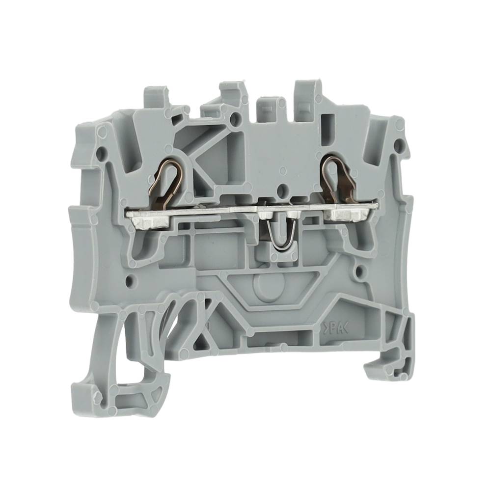 Miniatuur van Wago rijgklem 2-draads 2,5 mm grijs (2002-1201)