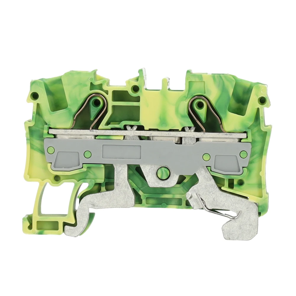 Miniatuur van Wago aardklem 2-draads 6 mm groen/geel (2006-1207)